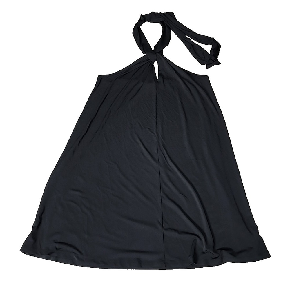 Venus Halter Top XL Black Sleeveless‎ Keyhole